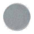 PAIRE DE ROSACES AVEUGLES RONDES INOX 316 NT 80 - BEC DE CANE