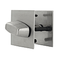 PAIRE DE ROSACES CARREES CONDA SS VOYANT F69 E848NS EP35/45MM PILLIERS TRAVERSANT