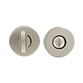 PAIRE DE ROSACES CDDC  POUR BEQUILLE DOUBLE DIANE ZAMAK NICKEL MAT