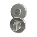 PAIRE DE ROSACES INOX 304 WC AV. VOYANT REF. WCAV 19