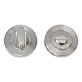 PAIRE DE ROSACES PR BEQUILLE DOUBLE ELISE ET LISA NICKEL MAT CHROME A CONDA