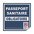 Panneau de prévention sanitaire