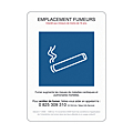 Panneau emplacement fumeur