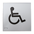 Panneau de signalisation avec braille 10630 photo du produit