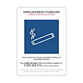 Panneau emplacement fumeur photo du produit