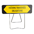 Panneau temporaire pour piétons photo du produit