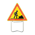 Panneau temporaire travaux