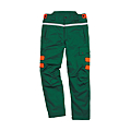 Pantalon de bûcheron vert et orange Mélèze 3 taille 42-44