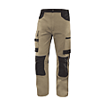 PANTALON MULTIPOCHES MACH5 V3 BEIGE/NOIR TAILLE M POLYESTER/COTON