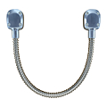 PASSAGE DE CABLE APPLIQUE ANTI-VANDALE RESISTANCE 150K L 400 Ø 13,5 EXT 8,5 INT