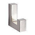 PATERE SIMPLE NICKELE SATINE MAT SAILLIE 40MM   ZAMAK