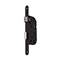 PENE DORMANT 1/2 TOUR A LARDER F.GORGE DSG25R REVERSIBLE SANS GACHE NOIR