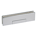 PENTURE HAUTE PR PORTE VERRE EXT. 10 MM EN CHROME BRILLANT