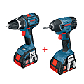 Pack électroportatif 2 machines GSR 18V-LI