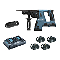 PERFORATEUR-BURINEUR SDS+ 2X18V 5AH AVEC 4 BATT 1 CHARGEUR DOUBLE DHR264PT4J