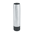 PIED 323 ACIER ZINGUE Ø 28 MM SANS SANS EMBASE HAUTEUR 150MM