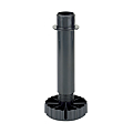 PIED DE CAISSON KORREKT CHARGE 450 KG H 130 MM REGLABLE 11+25 PLASTIC NOIR