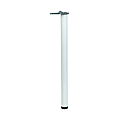 PIED DE TABLE CHROME Ø 60 MM HAUTEUR 870 MM