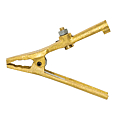 PINCE DE MASSE LAITON 250 AMPERES A 60% CABLE DE 35-50MM2
