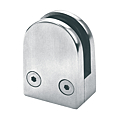 PINCE VITRAGE 6/8MM FIX SUR PLAT-INOX304 