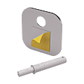 Piston push-to-open K Push avec aimant photo du produit