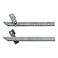 Garniture de 2 pivots d’abattant de secrétaire droit