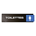 Plaquette de signalisation Europe Design