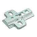 PLAQUE D ADAPTATEUR D0 POUR CHARNIERE SENSYS PORTE EN VERRE