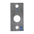 PLAQUE INOX EN 80X38MM GRAVEE PORTE REF. PICTOGRAMME PORTE