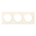 PLAQUE LEGRAND 3 POSTE BLANC DOOXIE ENCASTRE