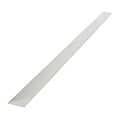 PLAT PVC RIGIDE BLANC LARG 40MM EP 2MM LONGUEUR 2600MM