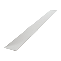 PLAT PVC RIGIDE BLANC LARG 50MM EP 2MM LONGUEUR 2600MM