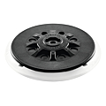 Plateau de poncage, disque 8 trous, mou à fixation velcro Ø 150 mm, pour ponceuse <b>FES0200</b>