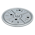 Plaque pivotante ronde 