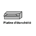 Platine d'étanchéité inférieure photo du produit