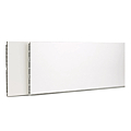 PLINTHE PVC FINITION ALU HAUT 100MM LONGUEUR 3,85M