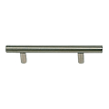 Poignée barre acier inox Ø 12 mm entraxe 96 mm longueur 156 mm hauteur 32 mm