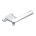 POIGNEE DE CONDAMNATION REVERSIBLE DIEZ A OLIVE BLANC RAL 9010 BRILLANT