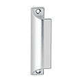 Poignée de tirage pour porte fenêtre en 90 x 18 mm, alu anodisé argent