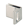 POIGNEE NICKELE MAT POUR PORTE EN VERRE 