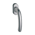 POIGNEE OB TOKYO 0710/U26 F9 TEINTE INOX CARRE DEPASSANT DE 35MM VIS 5 X 45 MM