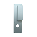 POIGNEE PALIERE TYPE BASTILLE ARGENT 120/250X70X2 P.F. TROU Ø 28