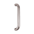 POIGNEE PORTE BATTANTE COUDEE DROITE ALU ANODISE ENTRAXE Ø 30 MM E/A 200