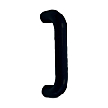 POIGNEE PORTE BATTANTE NYLON PERCEE STG 83 GRIS MANHATTAN N. 67
