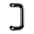 Poignée STG 82 pour porte battante, nylon. Noyau intérieur en acier Ø 34 mm, entraxe 200 mm. Blanc 19 filetée