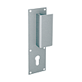POIGNEE TIRAGE REVERS.SUR PLAQUE H.120 250 X 70 X 2 ARGENT TROU CYLINDRE
