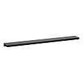 POIGNEE WAY ALUMINIUM NOIR MAT LONG 400MM  PROF 38MM   HAUT 17MM