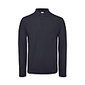 POLO MANCHES LONGUES SAFRAN LS  180 GR MARINE  100 % COTON TAILLE M