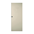 Porte alvéolaire plane coulissante pré-peinte en 2040 x 630 mm