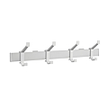 Patère sur lisse aluminium